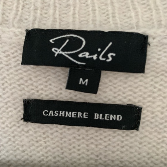 Cashmere blend sweater with star detail - Rails size M - Picture 6 of 7